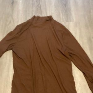 Brown shirt
